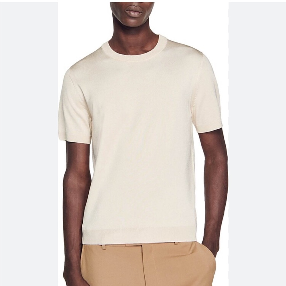 Sandro Pablo Tee - Sable Clair